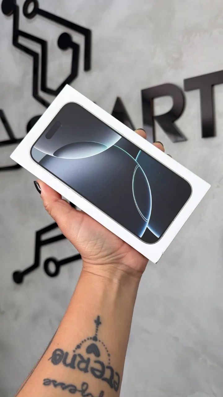 iPhone 16 Pro White Titanium - 128GB LACRADO (acompanha nota) - Foto 2