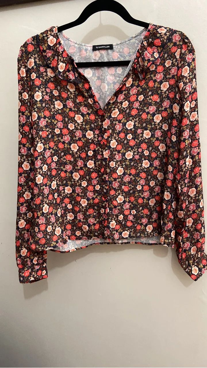 Calça Zara + Camisa Damyller | Tam. M/G