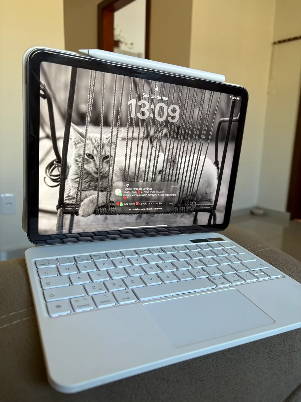 iPad Air 5 (M1) A2588 + Apple Pencil 2ª Geração | Excelente Estado