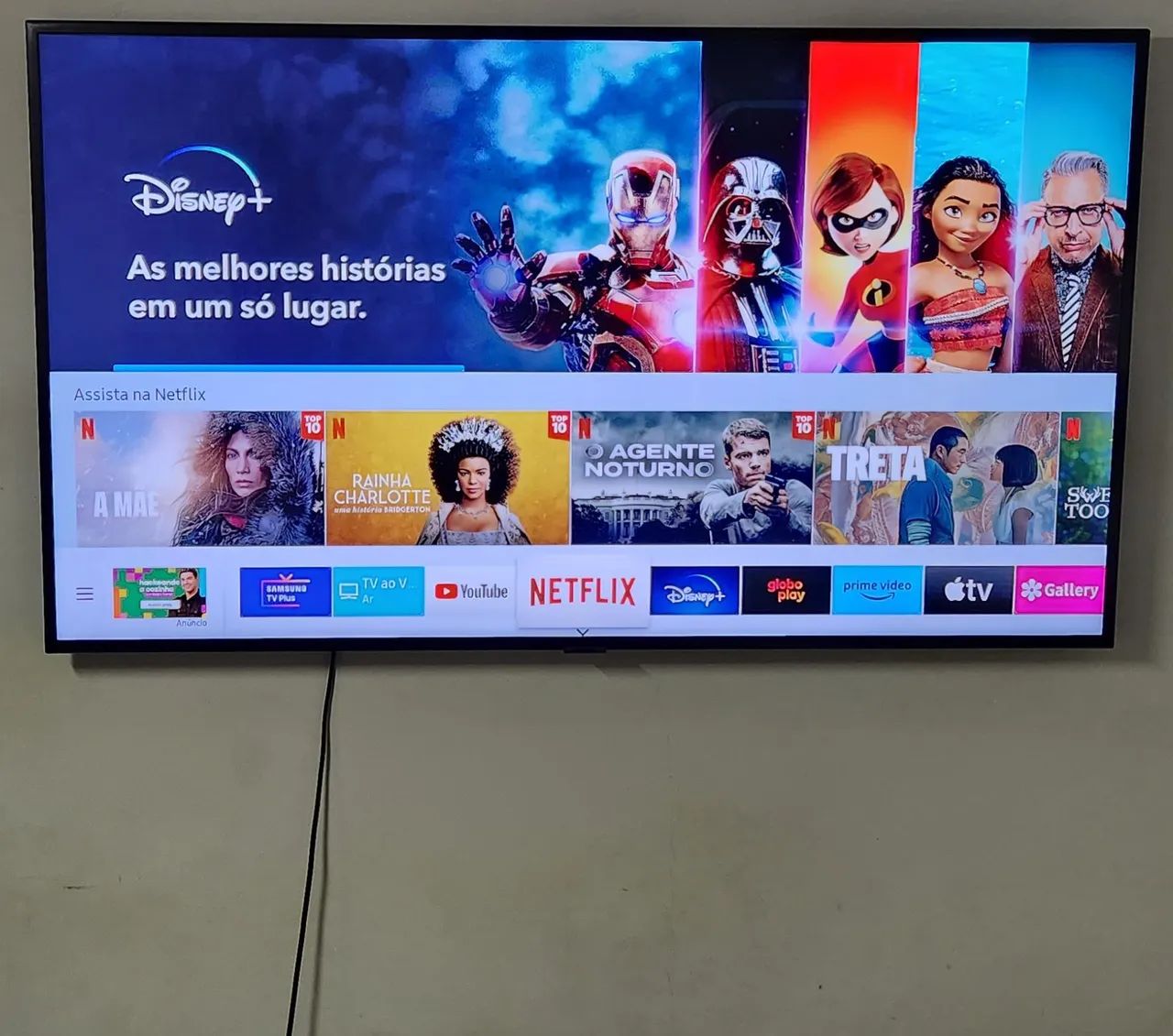 TV SAMSUNG LED ULTRA HD 4K SMART WI-FI 43 POLEGADAS 