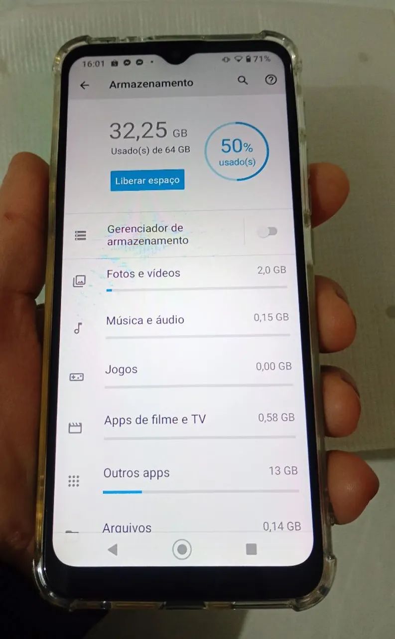Moto E7 Plus , 64Gb , desbloqueio digital e facial , Funcionando Perfeitamente - Foto 5