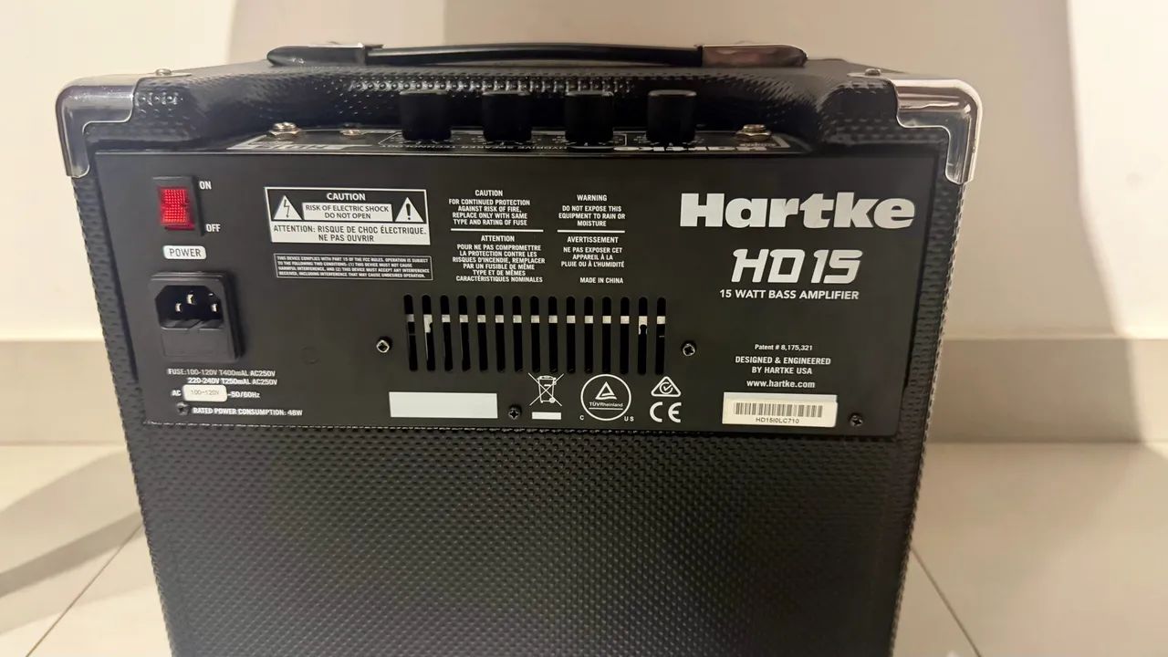 Caixa Bass Hartke HD 15 - Instrumentos musicais - Jardim dos