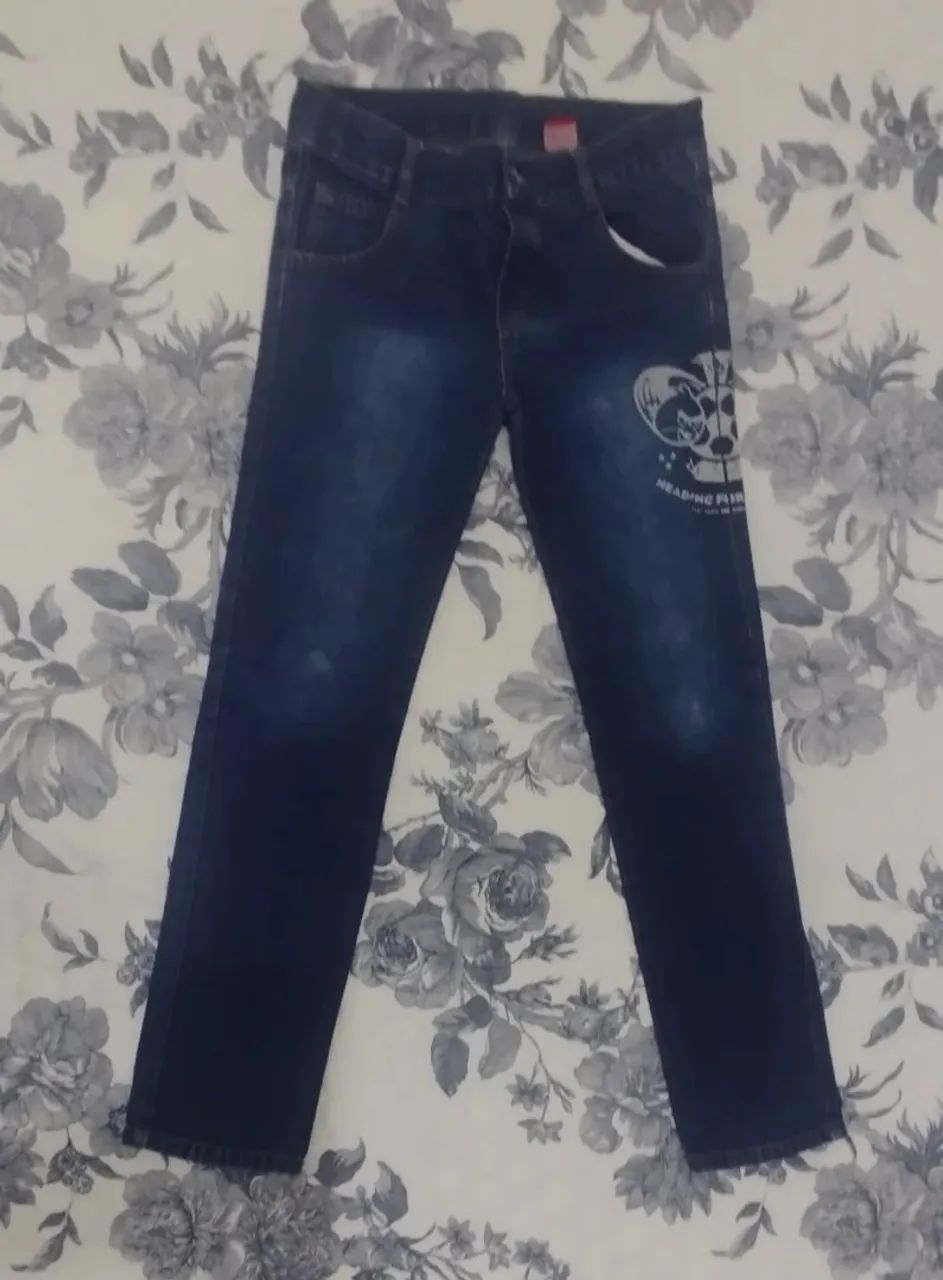 Calça jeans 10 anos 