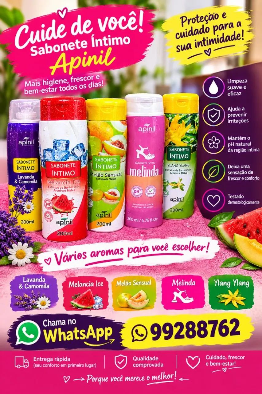 Desodorante spray mais sabonete íntimo  - Foto 2
