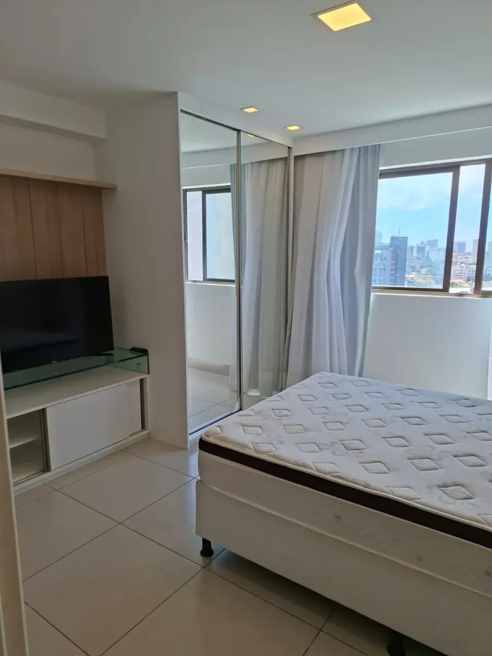 Flat / 01 qt mobiliado/ ilha do leite. - Foto 5