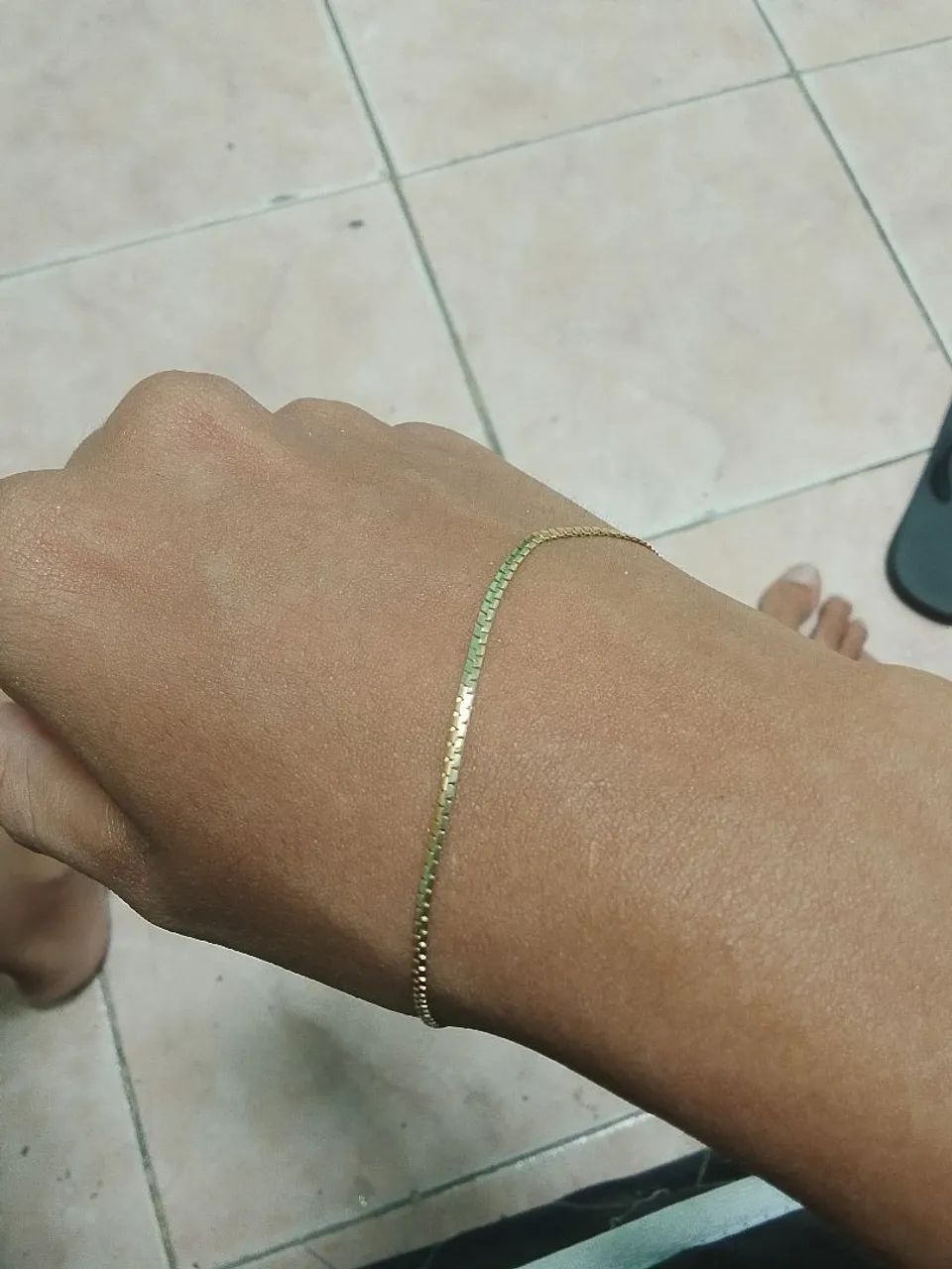 Pulseira de ouro 18k 1.7g - Foto 4