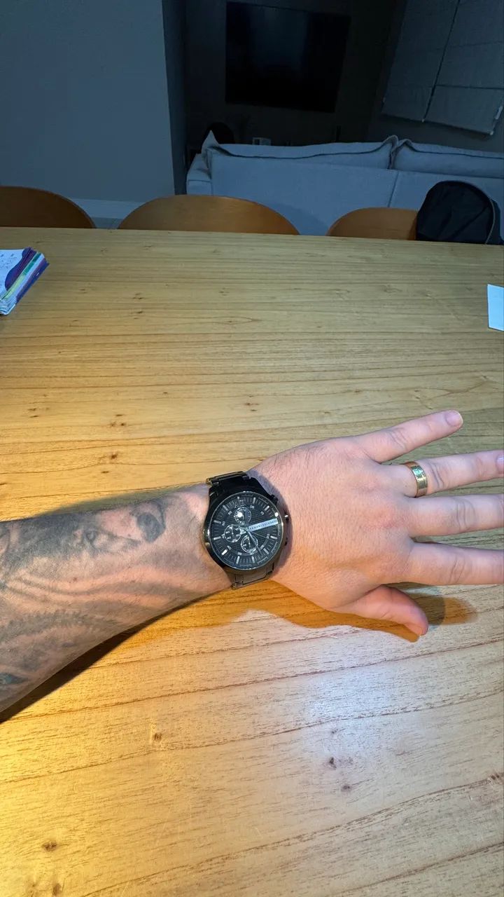 Relógio Armani Exchange AX2138 - Cronógrafo Masculino - Foto 4