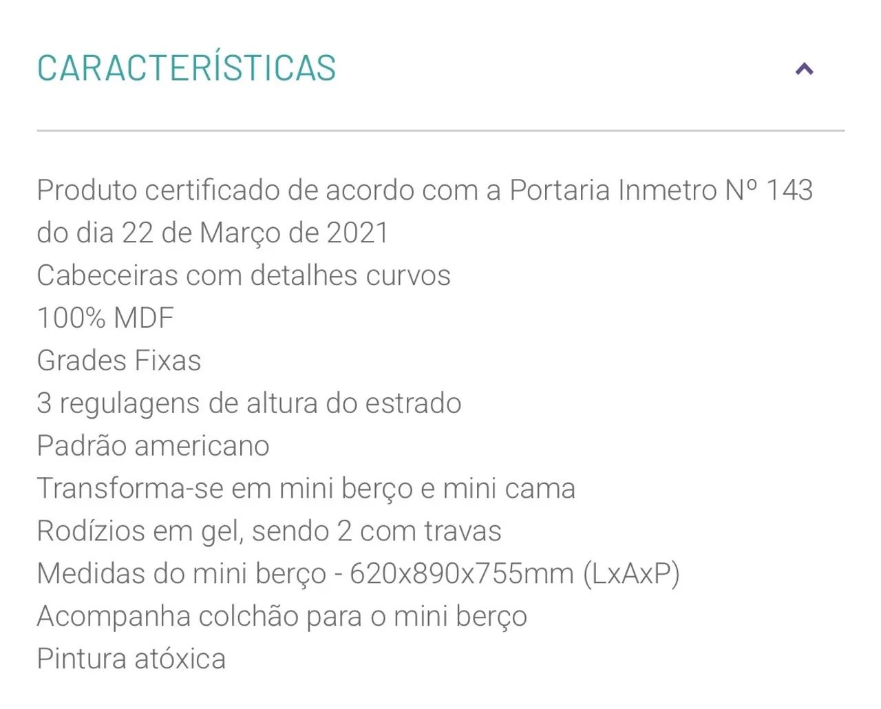 BERÇO NIDO - MATIC