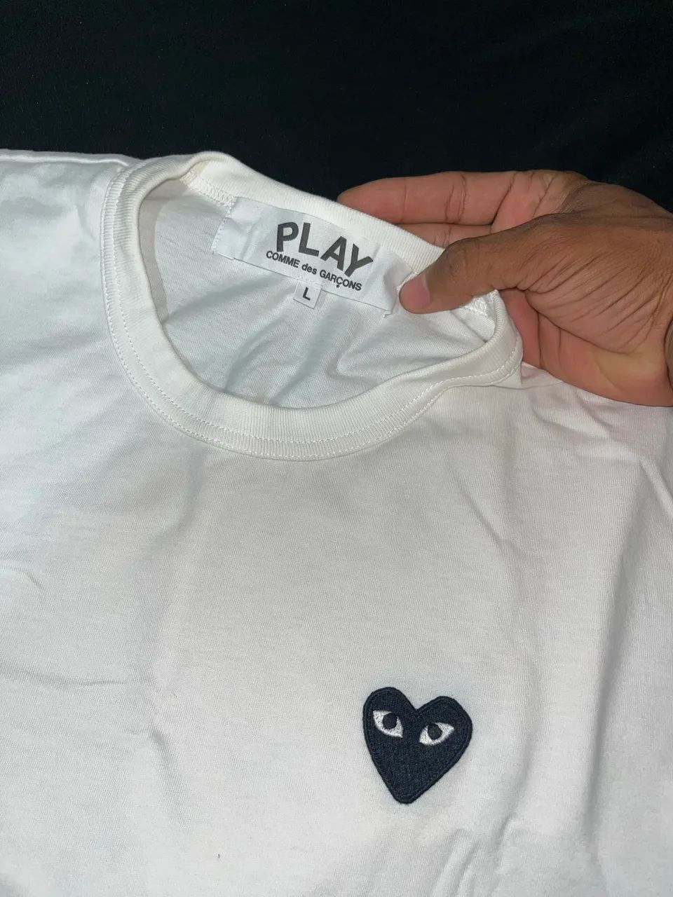Camiseta comme des garçons play - Foto 3