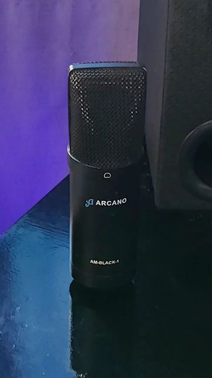 Microfone Condensador Arcano AM Black