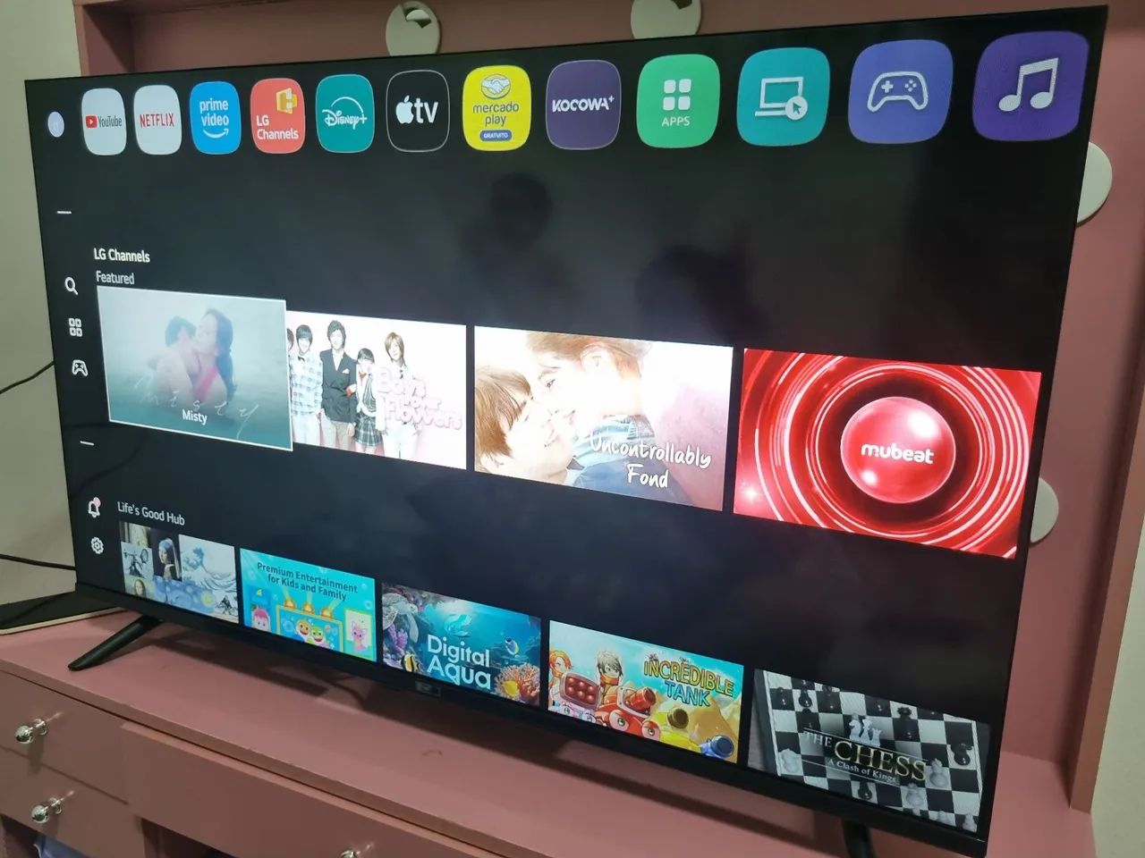 TELÃO SMART LG 4K 43 POLEGADAS  - Foto 2