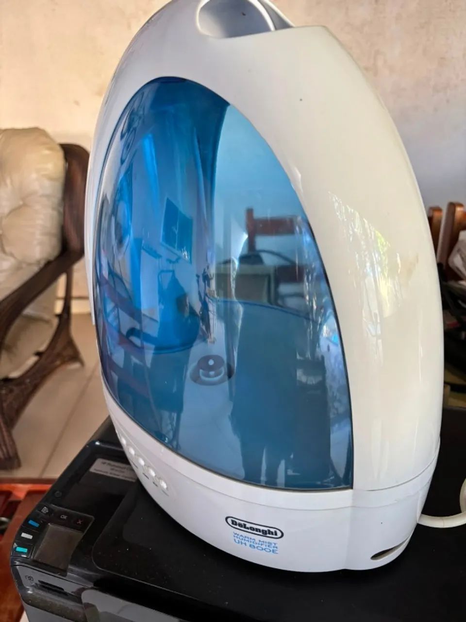 Umidificador de ar quente