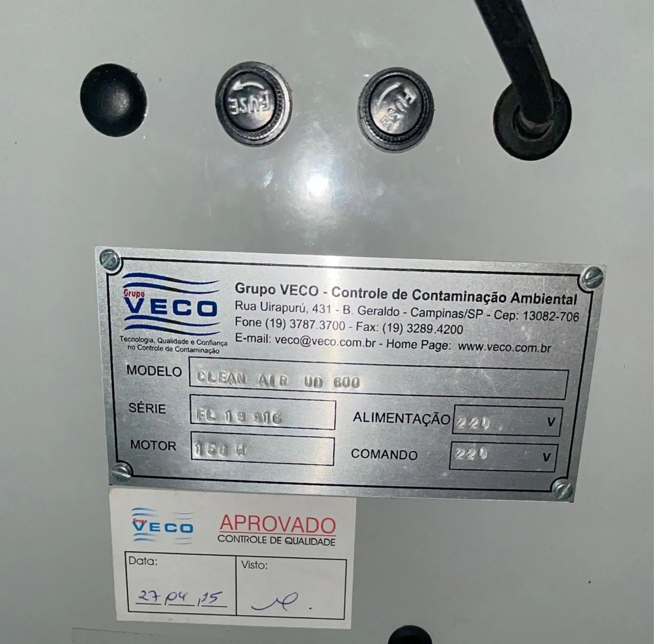 Unidade de Descontaminação 