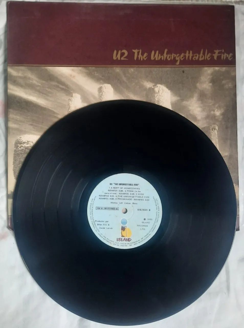 LP VINIL - U2 - THE UNFORGETTABLE FIRE - 1985 - Foto 3