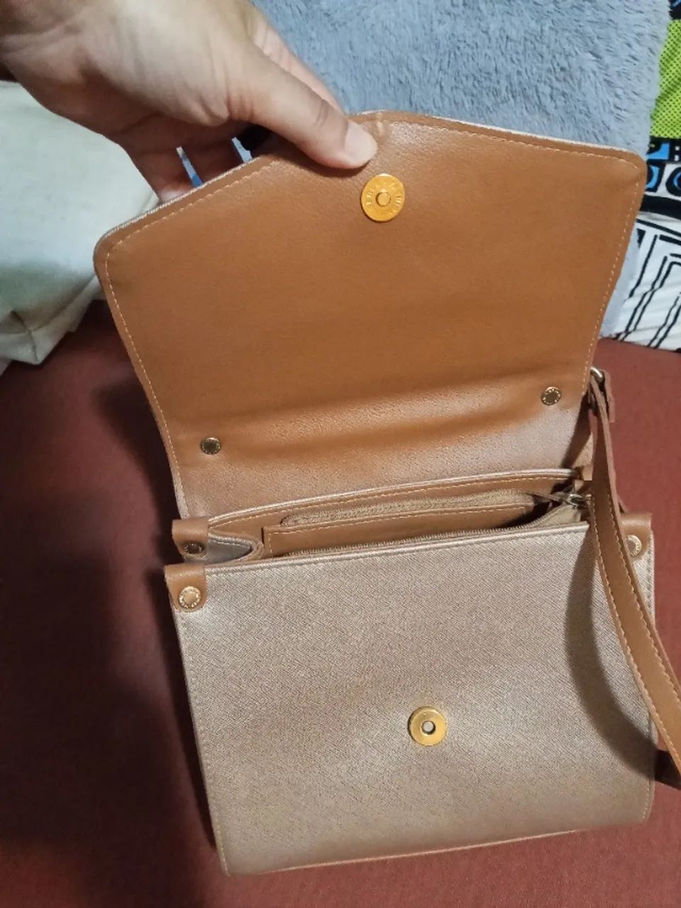 Bolsa de mão e ombro da Mônica Sanches - Foto 5