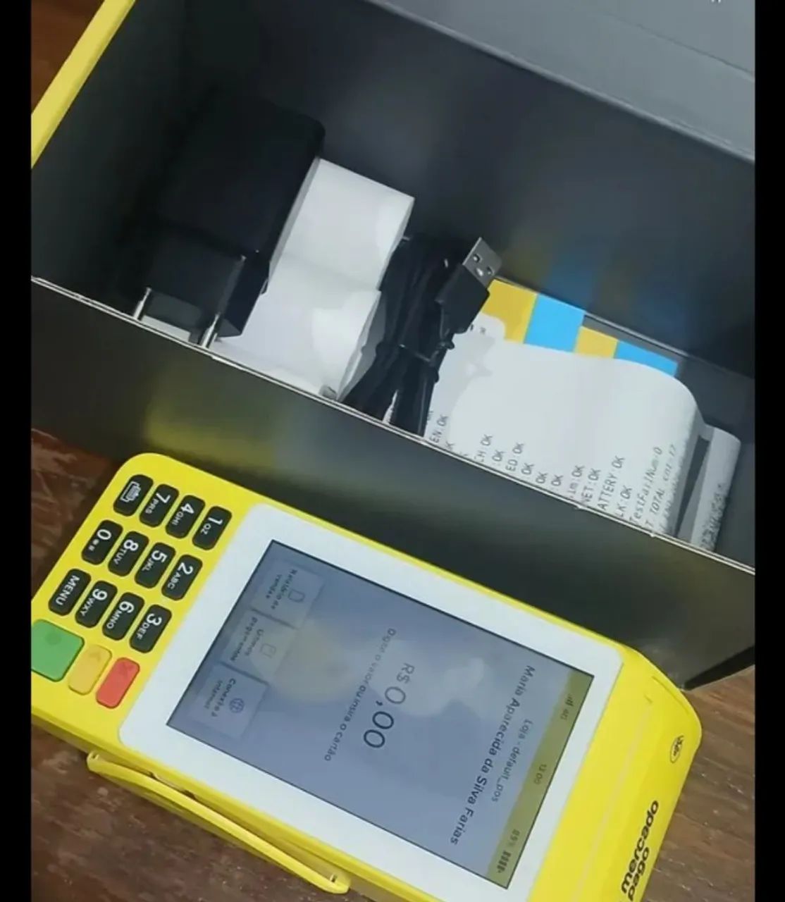 Máquina de cartão mercado pago POINT PRO 3  - Foto 3