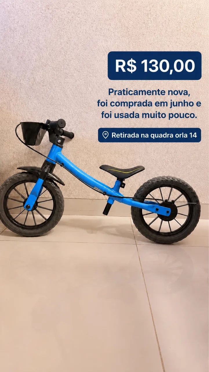 Bicicleta de equilíbrio 