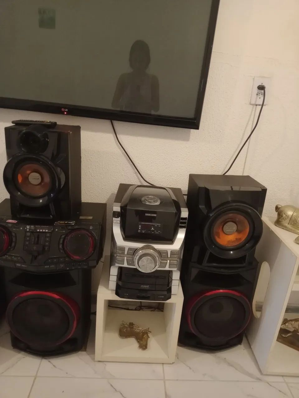 Caixas de som pra vende marca LG - Foto 2