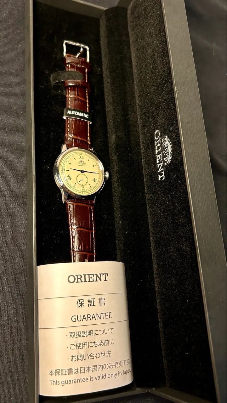 Relógio Orient Bambino V2 SMALL Seconds automático - Foto 3