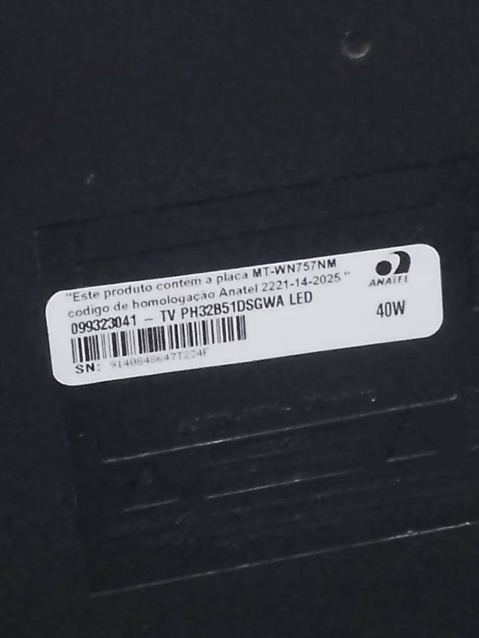 Tv com defeito pra retirada de pecas  - Foto 4