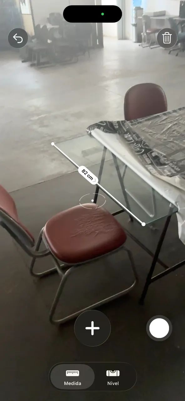 Mesa de Vidro com 2 Cavaletes - Estilo Industrial  - Foto 3