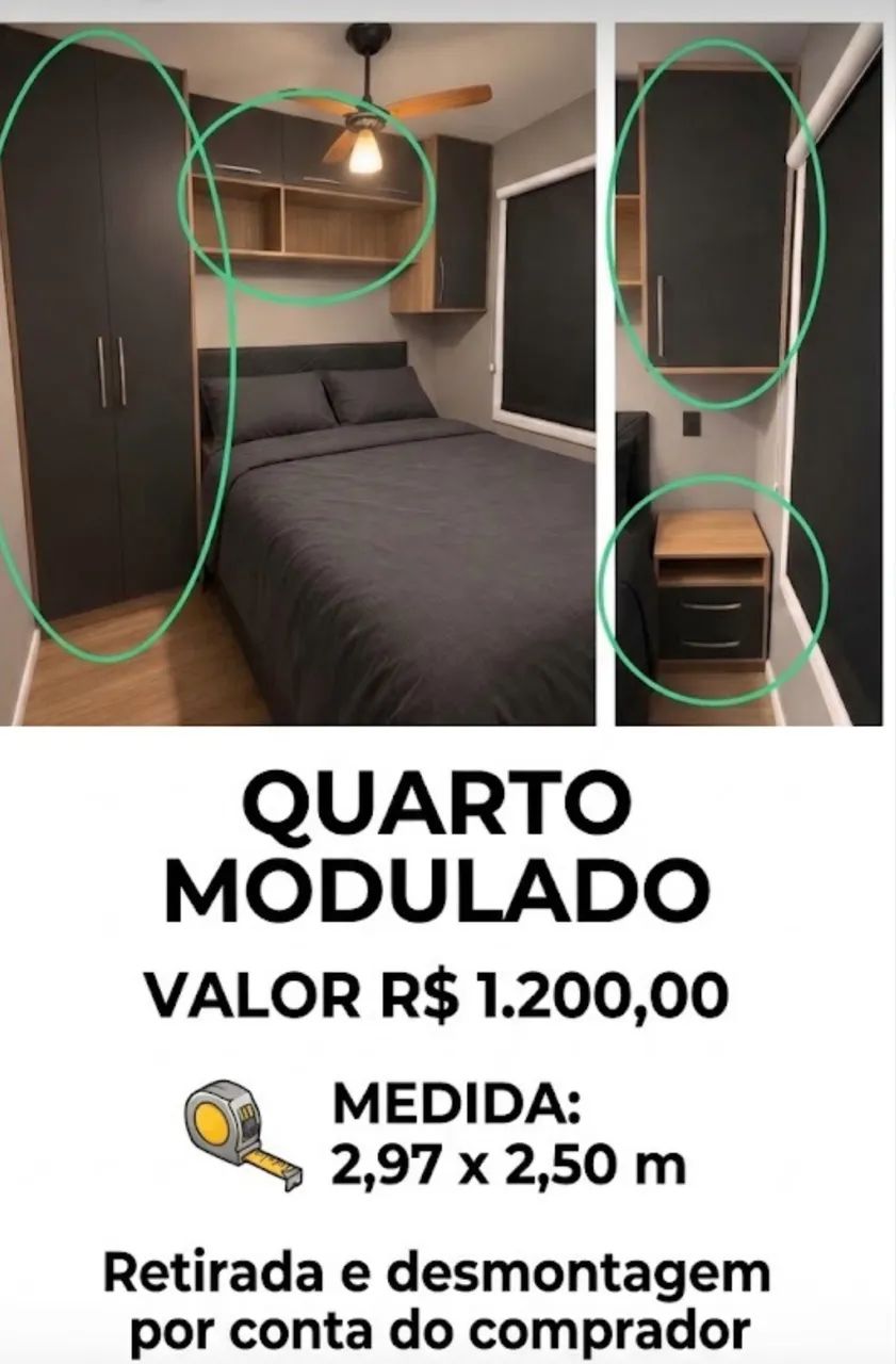 Móveis para quarto casal 