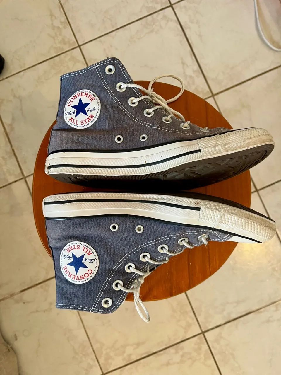 Tênis All Star converse TAM 36 cano longo  - Foto 3