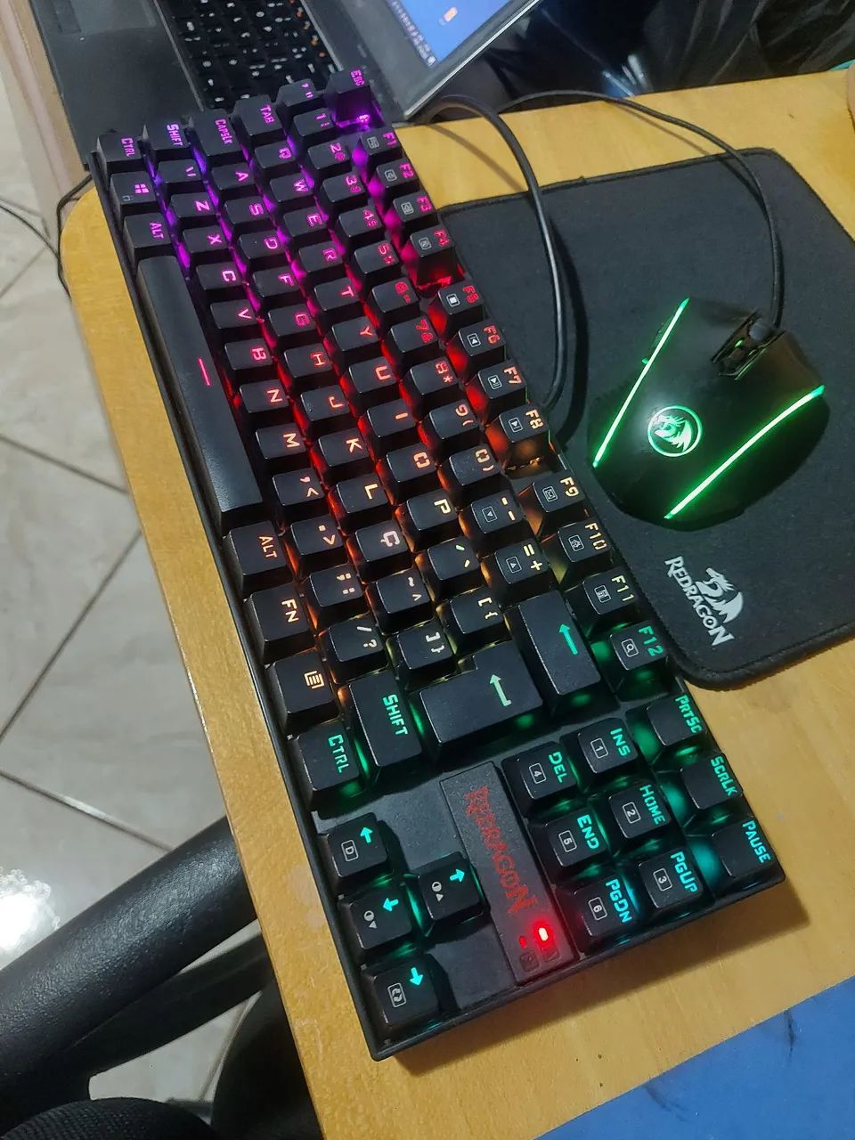 Teclado e mouse gamer - Foto 3