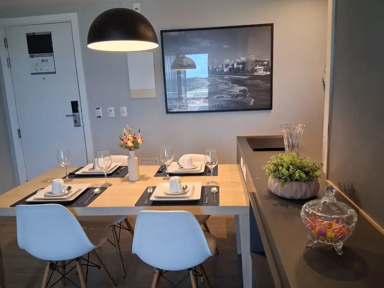 Quarto e sala mobiliado Caminho das Árvores - Foto 2
