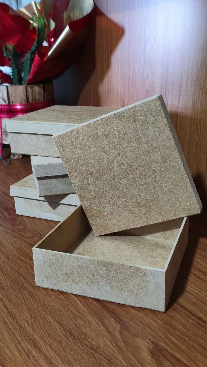 Caixa MDF 15x15x5
