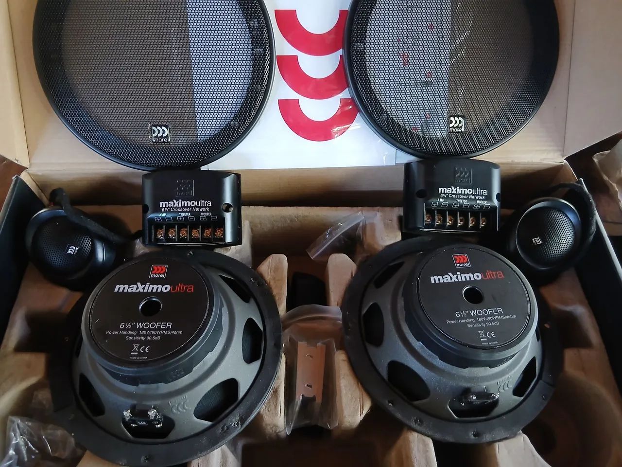 Kit 2 vias morel maximo ultra 6,5  - Foto 2