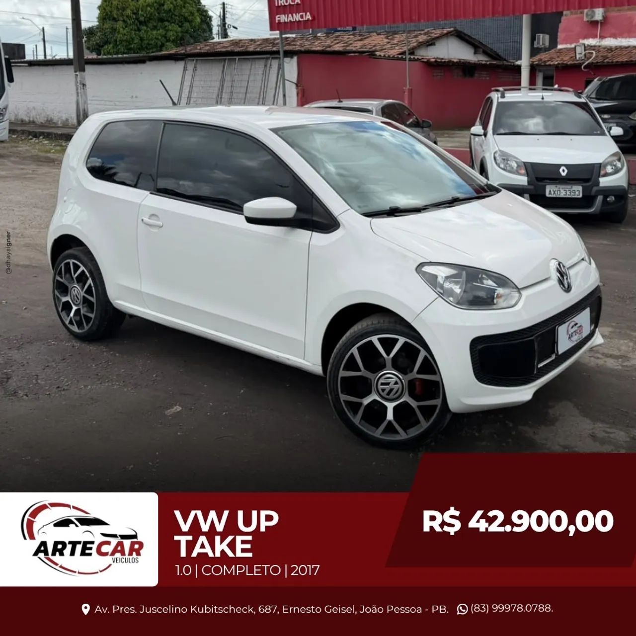 Volkswagen Up! 1.0 TOTAL FLEX 12V 5P 2017