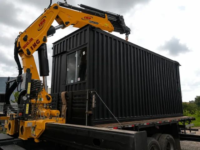 Container 6m Escritório Modular 100% Galvanizado