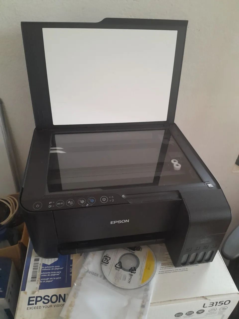 Multifuncional Epson L3150 em ótimo estado de conservação.