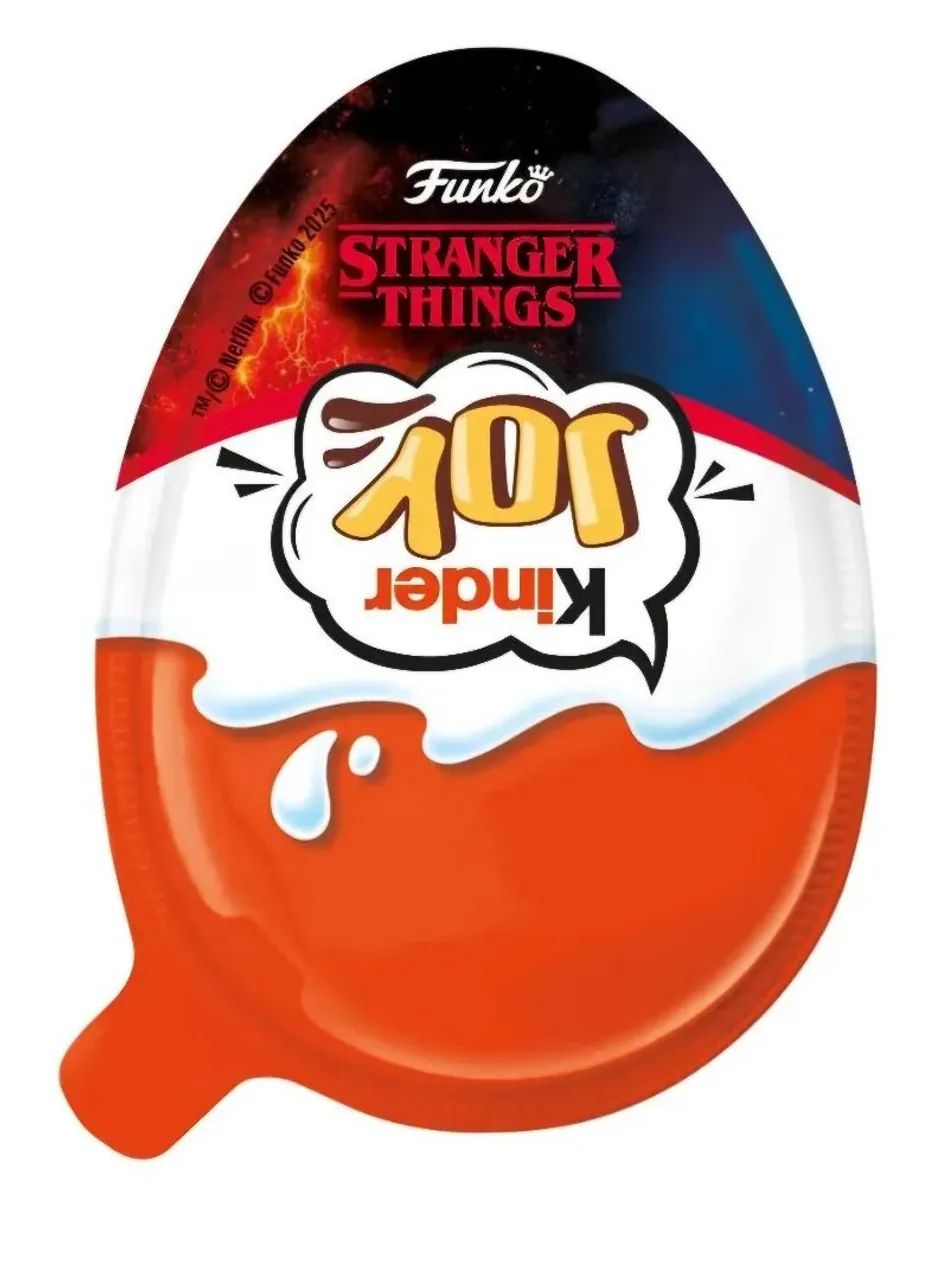 Kinder joy stranger things funko