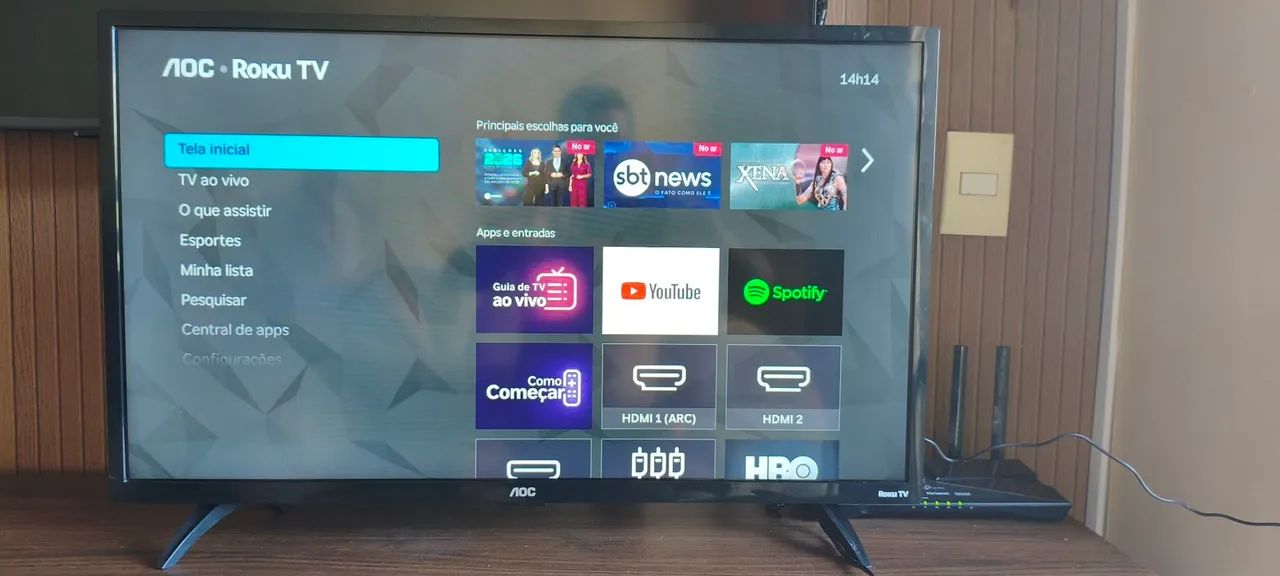 Smartv 32" AOC Roku