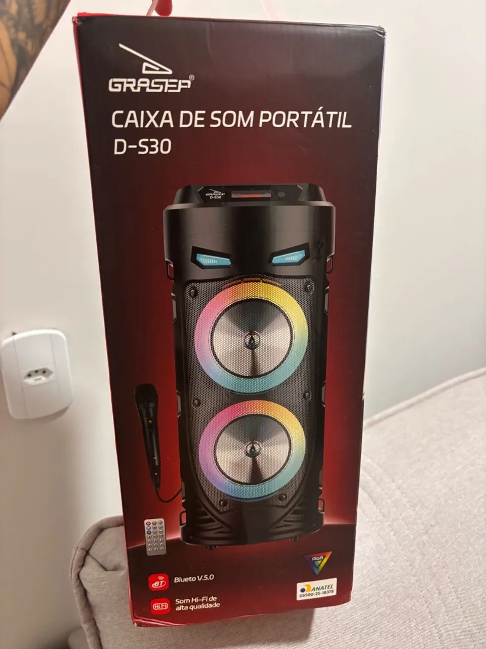 Caixa de Som Portátil  - Foto 3
