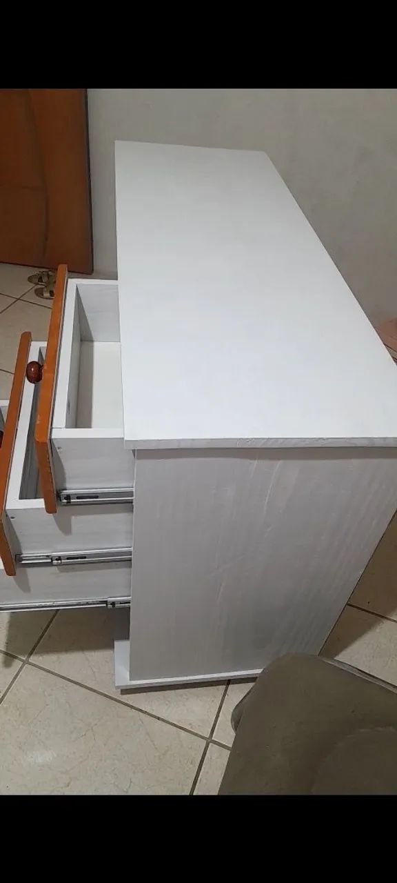 Escrivaninha com 3 gavetas - Foto 2