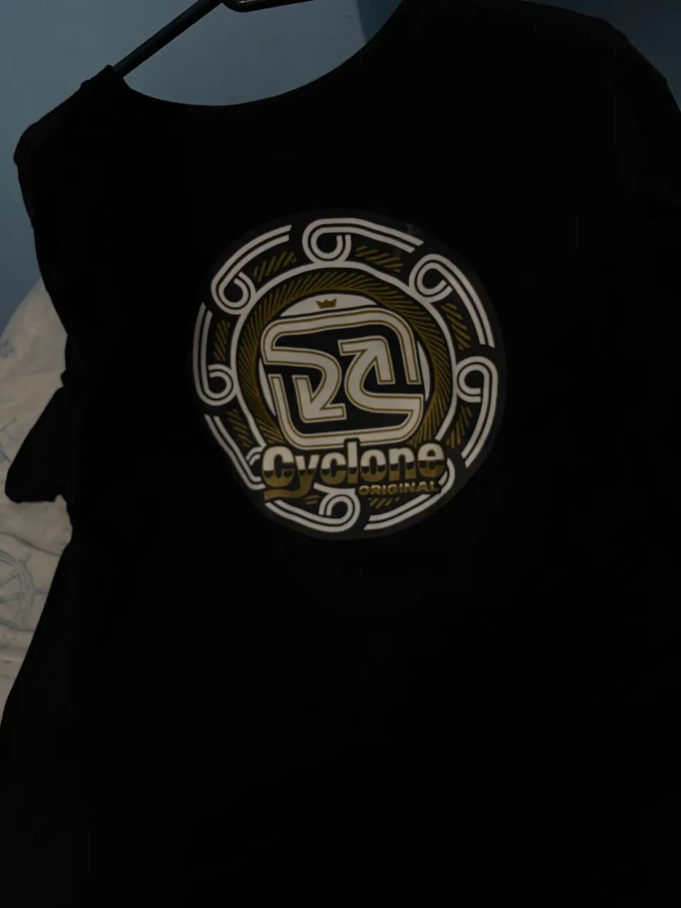 Camiseta Cyclone Preta, Tam G  - Foto 3
