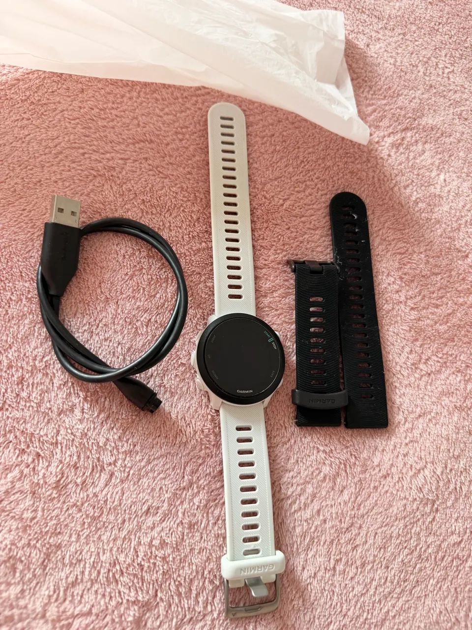 Garmin forerunner 55 - Branco- pouco usado 