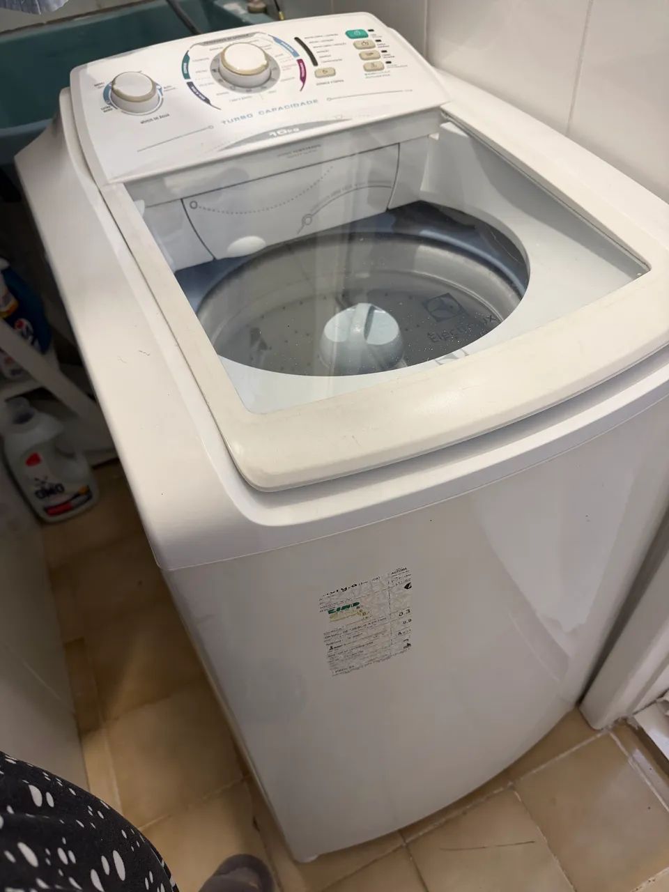 Máquina de lavar 10kg / Electrolux  - Foto 2
