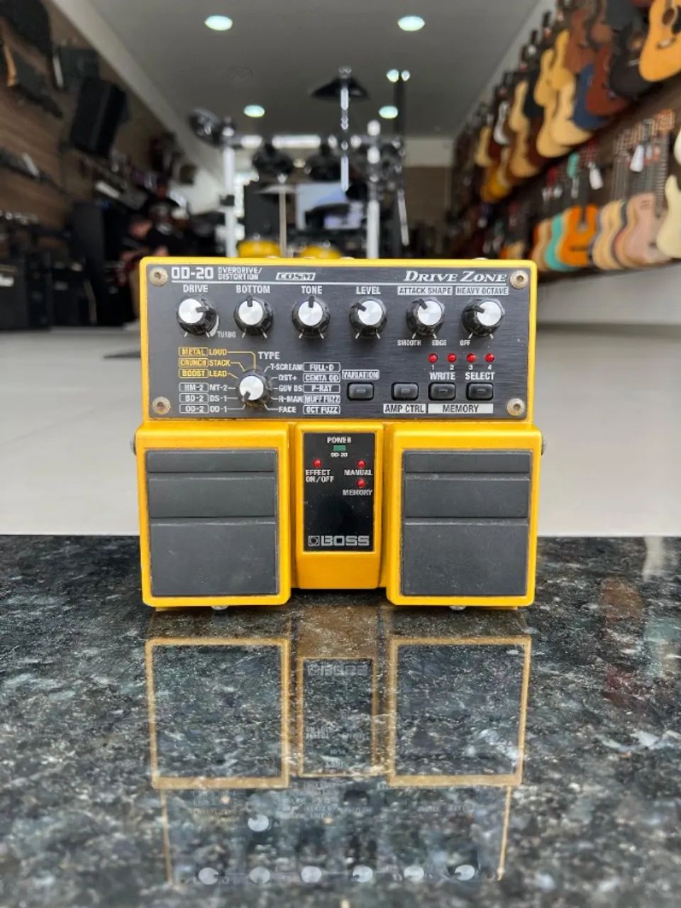 Boss OD-20 Drive Zone - Mais de 20 Drives em um Só Pedal | A