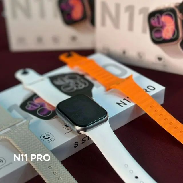 Smartwatch N11 Pro 2.01" Visual Premium, Chamadas Bluetooth e Saúde no Pulso