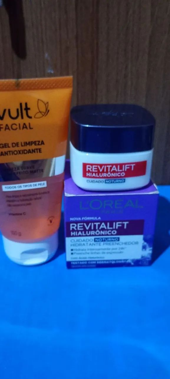 Kit de creme para o rosto 