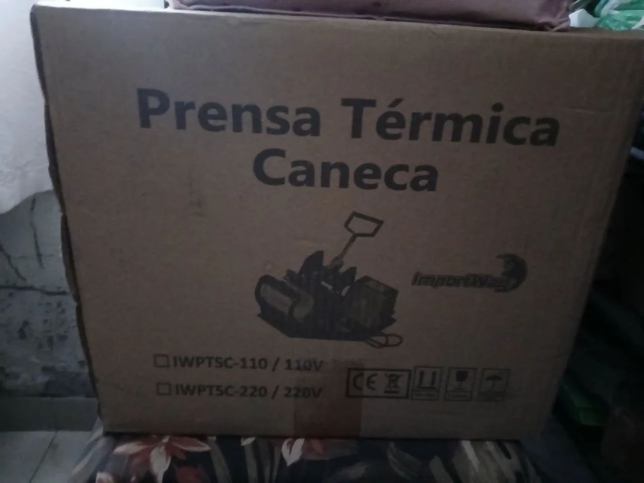 Prensa termica canecas