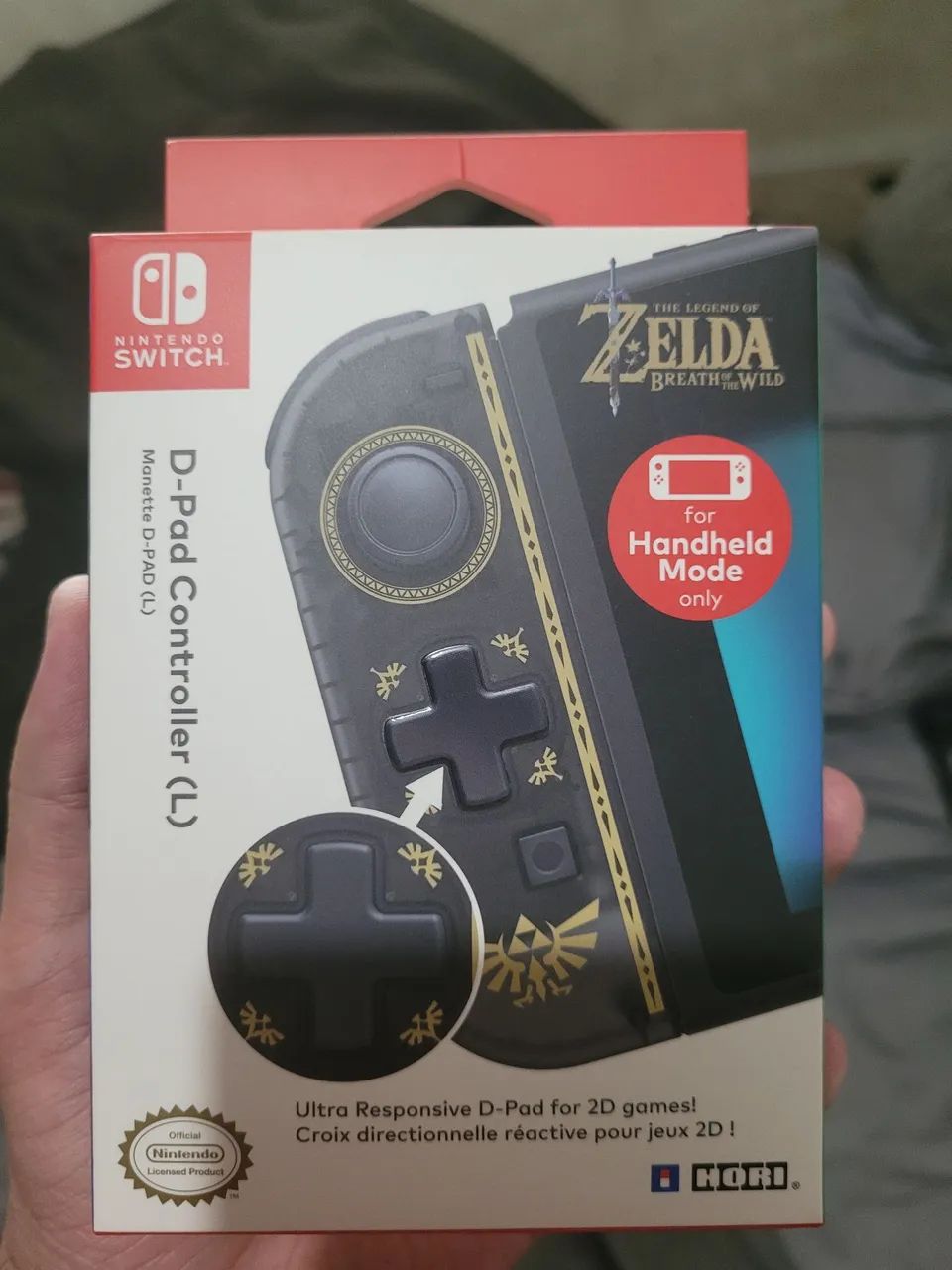 Controle dpad edição zelda 