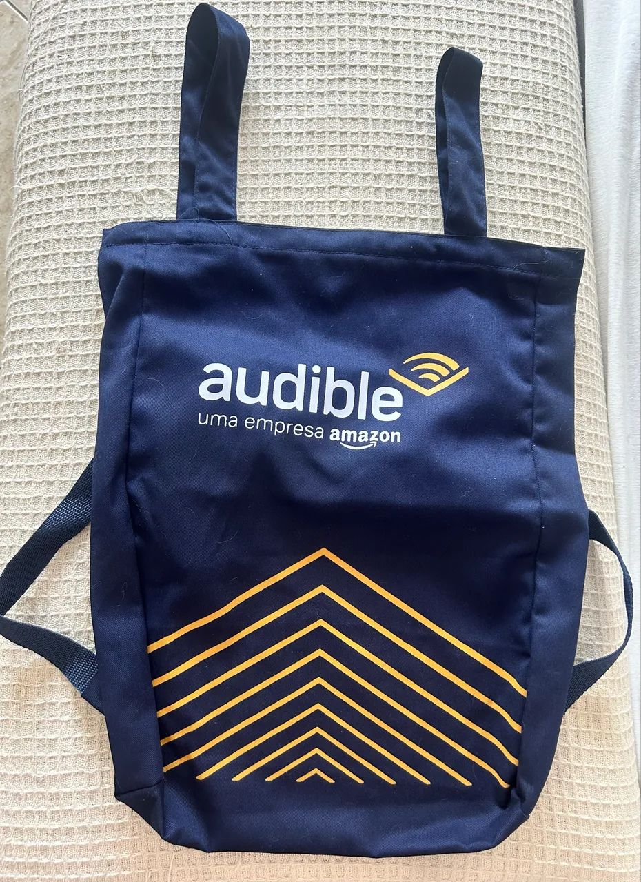 Mochila de tecido com zíper - Audible CCXP25