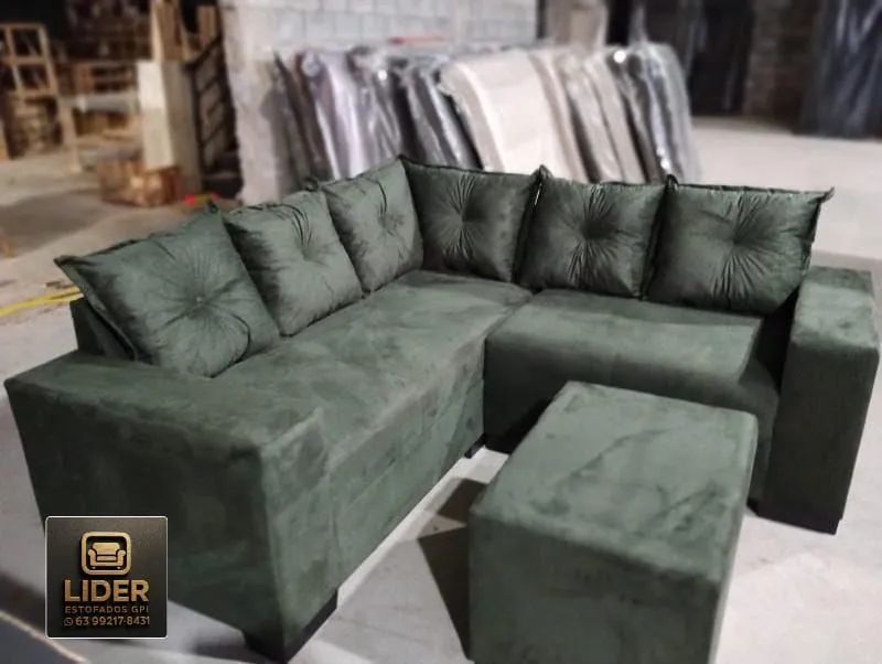 Sofa de canto direto da fábrica  - Foto 4