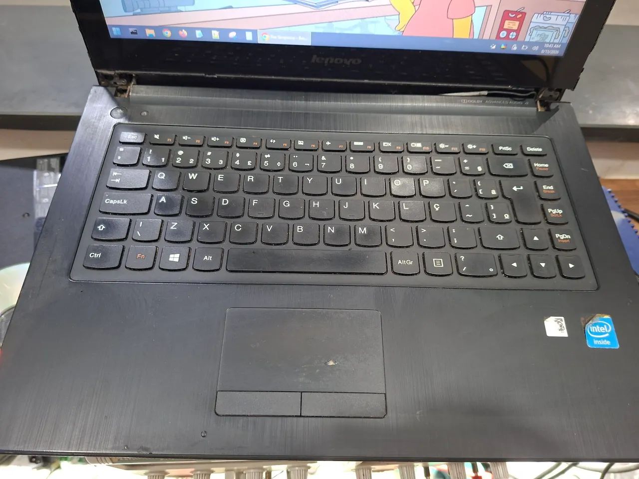 Notebook Lenovo G400S Touch Funciona Leia Anúncio - Foto 2