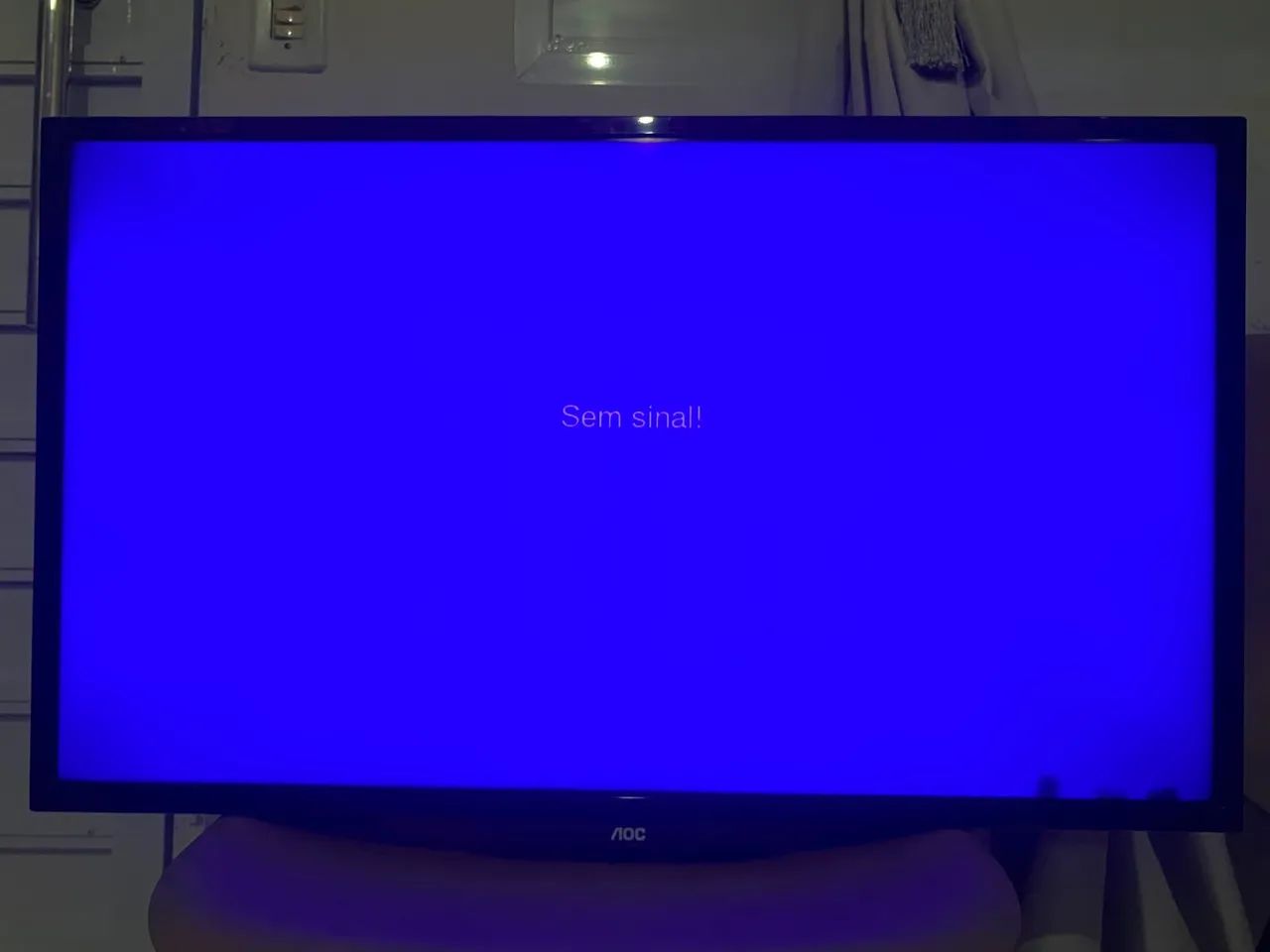 Tv AOC 32" não é smart polegadas, valor 450 R$ - Foto 5